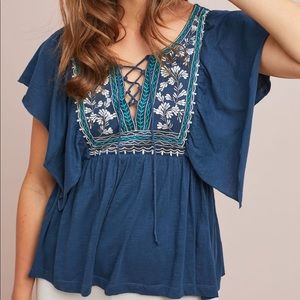 COPY - Anthropologie Ranna Gill top
